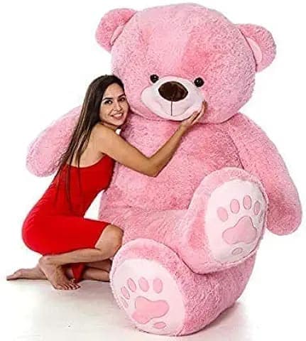 Pink Plush Teddy  Bear 1